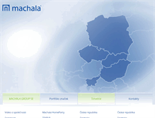 Tablet Screenshot of machala-group.com